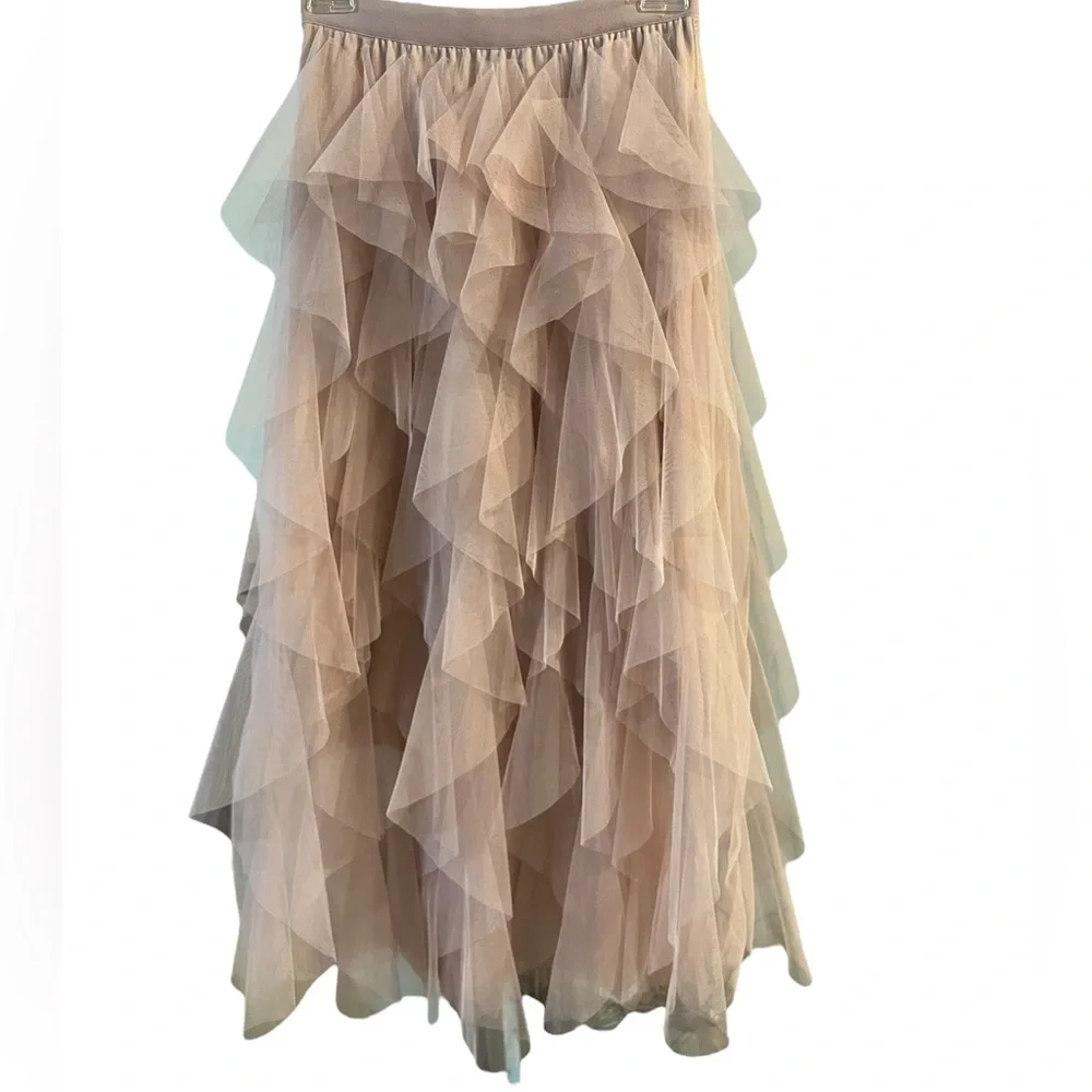 Unbranded • Mauve Tulle Skirt - Picture 4 of 4
